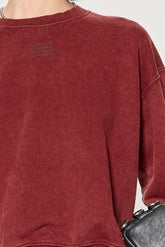 ACIDWASH SWEATSHIRT